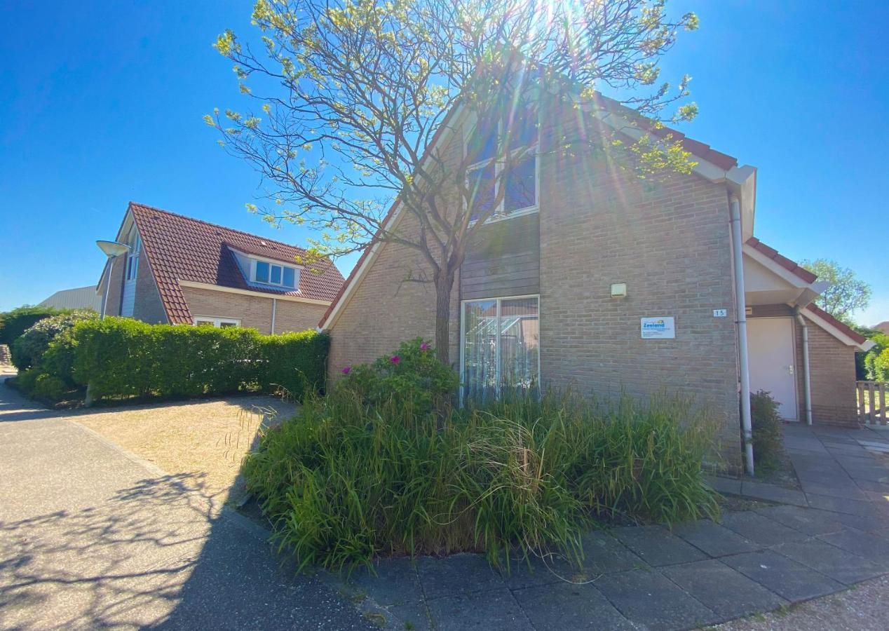 Rustig gelegen en vrijstaand vakantiehuis in Breskens - Zwin 015 Buitenkant foto